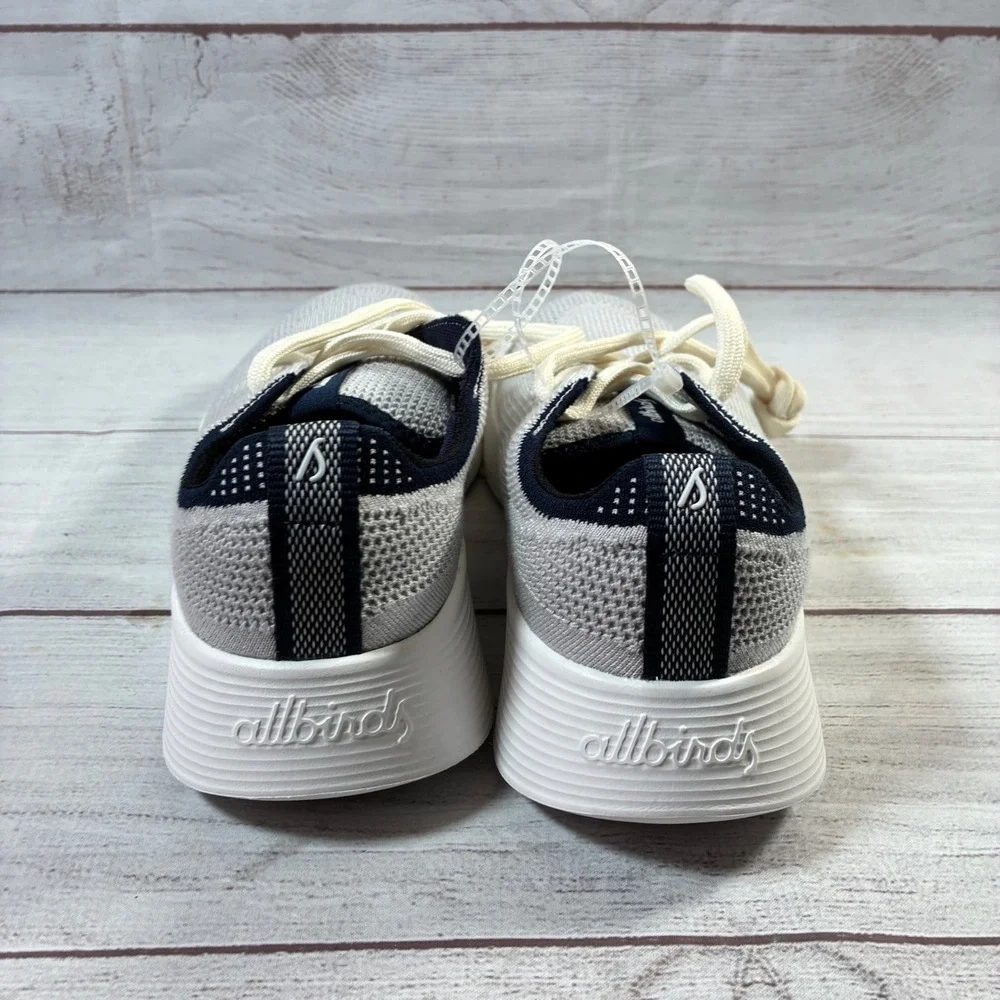 Allbirds Tree Gliders Womens 8.5 Light Gray Sneakers‎ Breathable Mesh